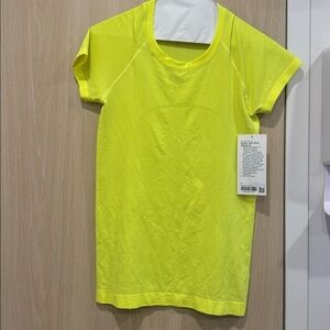 Lululemon Athletica Neon Yellow Top